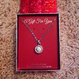 Genuine crystal necklace